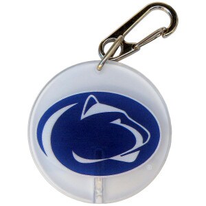 round personal LED light with Penn State Athletic Logo